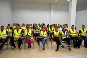 Contratados en Vícar en un programa anterior.