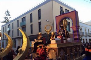 Foto de la Cabalgata de Reyes de Vera que todavía se puede ver en el Facebook del PP.