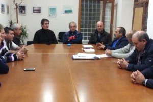 Reunión entre los miembros  de la Junta de Usuarios.