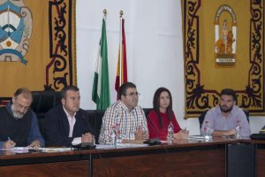 Imagen de un Pleno anterior celebrado en el Ayuntamiento de Carboneras. 