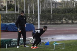 Casto y Julián trabajando juntos en el Anexo.