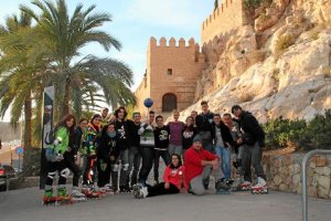 Una fiesta del patinaje con acento almeriense.