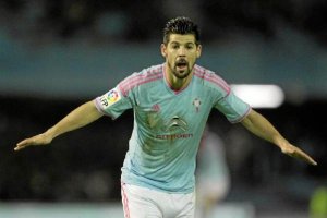 Nolito vuela hacia el Camp Nou.