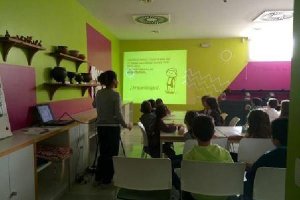 Imagen del Gabinete Didáctico en el Museo de Almería