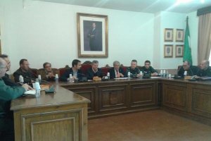 Reunión ayer de la Junta Local de Seguridad. 