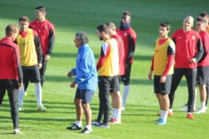 Imagen del entrenamiento.