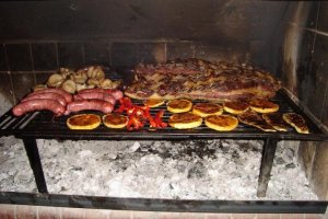 Asado argentino.