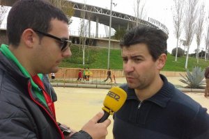 Carlos Miralles y Estévez, en el Carrusel Deportivo.