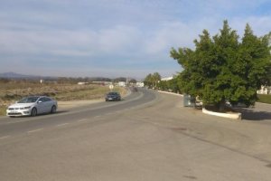 Imagen  de la zona afectada por las filtraciones.