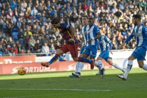 El Barça no pudo con la intensidad del Espanyol.
