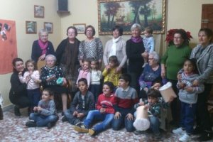 Participantes en el encuentro celebrado en Los Gallardos.