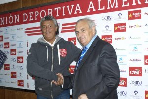Gorosito y Alfonso en la presentación.