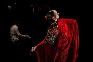 Anabel Veloso, durante una de sus actuaciones.