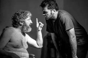 En la obra, Jesús Herrera y Julio Béjar (Foto: Carlos de Paz)