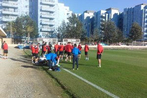 Primer entreno de Gorosito.