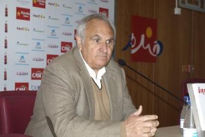 Alfonso García en su última rueda de prensa del año.