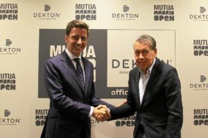 Eduardo Mnez-Cosentino y Manolo Santana