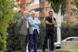 Alfonso García con Luis Guillén y Alberto Benito.