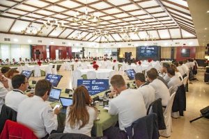 Reunión de directivos de Cosentino en Olula