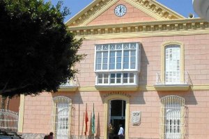 Fachada del Ayuntamiento de Carboneras.