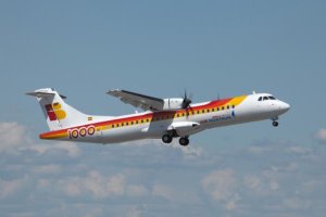 Uno de los aparatos de la flota de Air Nostrum.