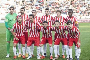 El once del Almería.