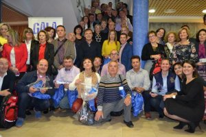 Participantes en la gala de Rutas y Senderos de Diputación.