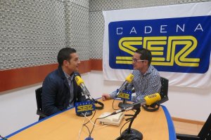 Francisco Rodríguez durante la entrevista en Cadena Ser Poniente.