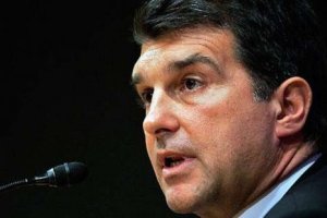 Joan Laporta en su etapa de presidente en el Barcelona.