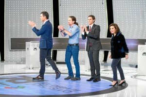 Foto de Atresmedia del debate.