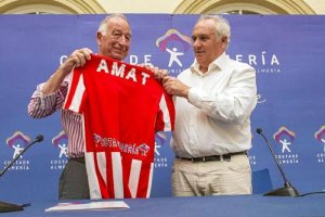 Alfonso García y Gabriel Amat ilusionados con su Almería.