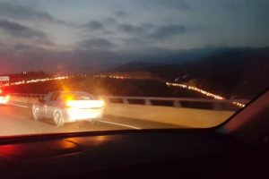 Accidente esta tarde en la A7 a la altura de Bayyana.