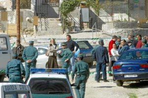 Despliegue en el lugar de los hechos en febrero de 2003