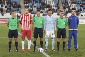 Gil Manzano con los capitanes Soriano y Cabral.