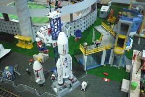 Fotografía sobre  el espacio, una de las temáticas de la exposición.