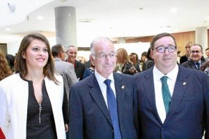 Ángeles Martínez, Gabriel Amat y José Juan Rubí.