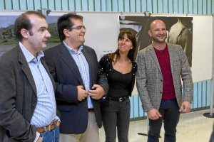 Inauguración de la exposición ‘Chicas nuevas 24 horas’, ayer en Espacio de Mujeres