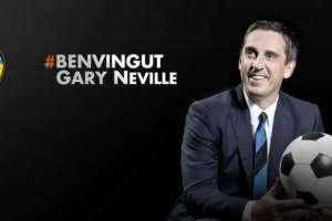 Gary Neville es el nuevo entrenador del Valencia.
