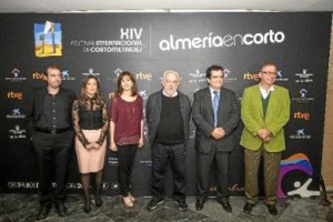 Presentación del largometraje, anoche en el festival de cortos.