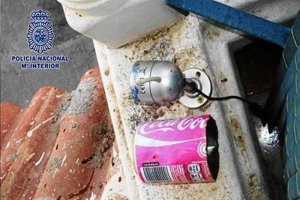 Cámara de seguridad en el punto de venta de drogas