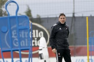 El míster del Celta.