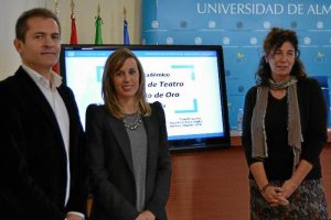 Presentación del ciclo, ayer en la universidad. 