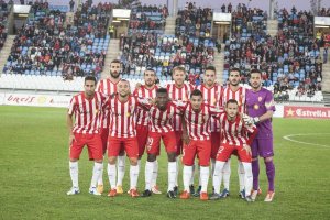 El once del Almería.
