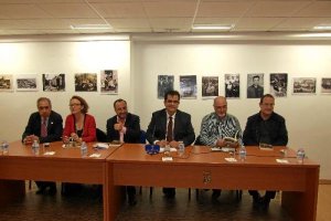 Fernando Yélamos, Francisco Balcázar, Antonia Sánchez, Antonio Jesús Rodríguez, Miguel Caballero y Andrés García Ibáñez.