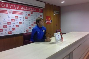 Joan Carrillo en rueda de prensa.