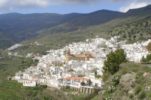 Vista de Ohanes, uno de los pueblos de la Alpujarra almeriense.