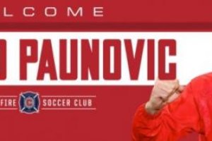 El nuevo club de Paunovic le da la bienvenida.