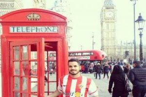 Carlos López, en Londres.