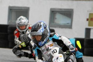 El piloto de Antas tiene solo 8 años y compite en Minimotos.