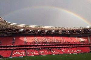 Apareció el Arco Iris, pero no el Almería.